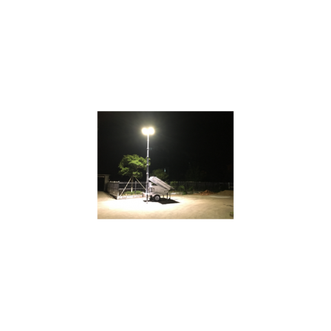 太阳能移动照明灯塔